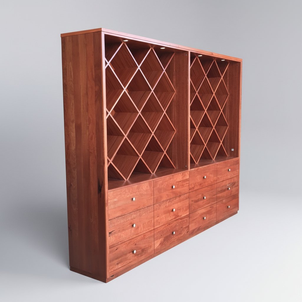 Custom Design Wall unit Wine Storage Wildwood Designs Furniture