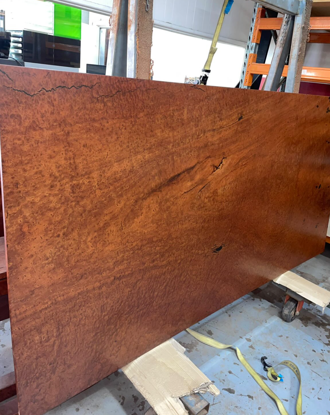 Red Gum Burl Slab
