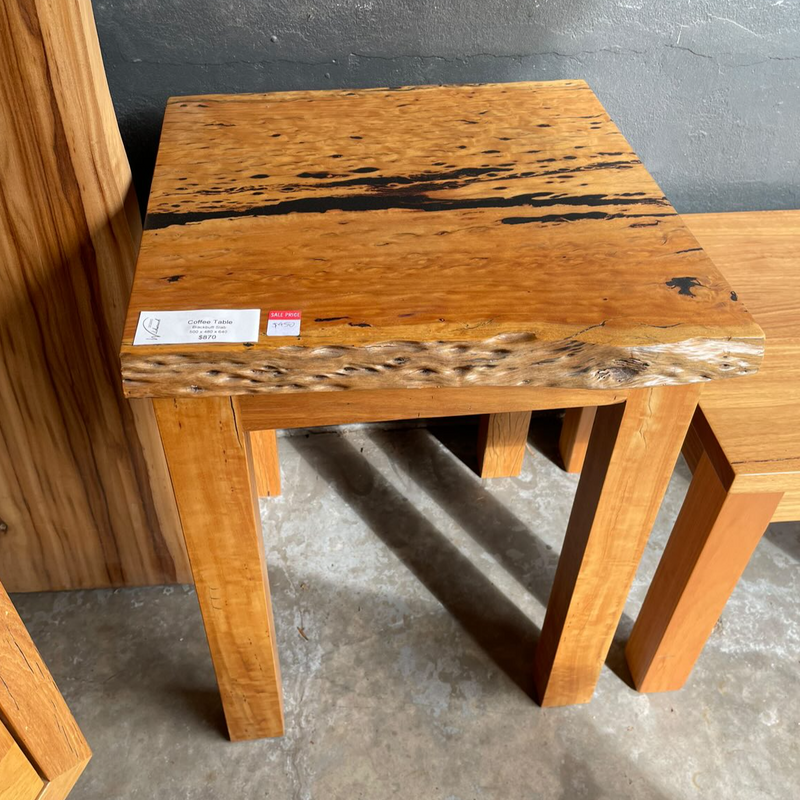 Coffee Table - Blackbutt slab