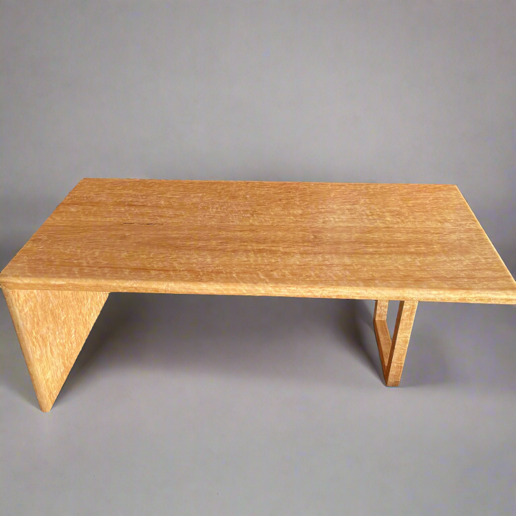 Bespoke Blackbutt Burl Waterfall Edge Coffee Table