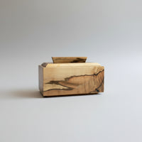 Crafted from premium Sassafras Blackheart, this handcrafted keepsake box