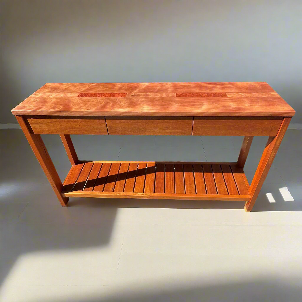 Hall Table - Red Gum-hall table-Wildwood Designs Furniture-Wildwood Designs Furniture