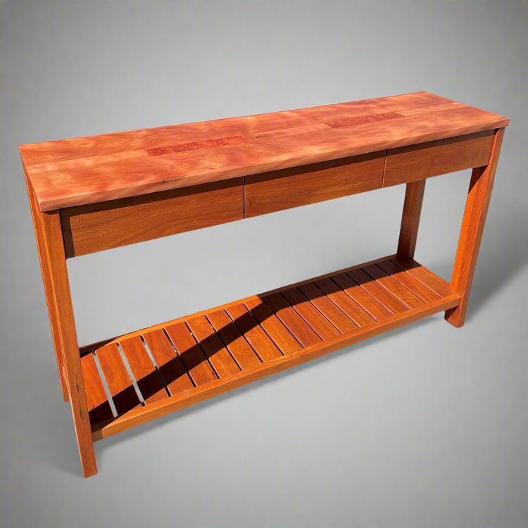 Hall Table - Red Gum-hall table-Wildwood Designs Furniture-Wildwood Designs Furniture