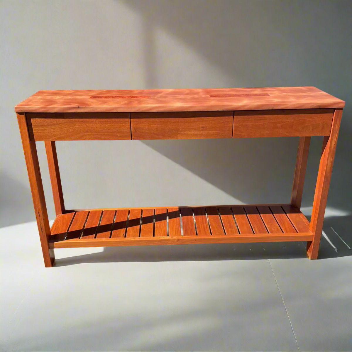 Hall Table - Red Gum-hall table-Wildwood Designs Furniture-Wildwood Designs Furniture