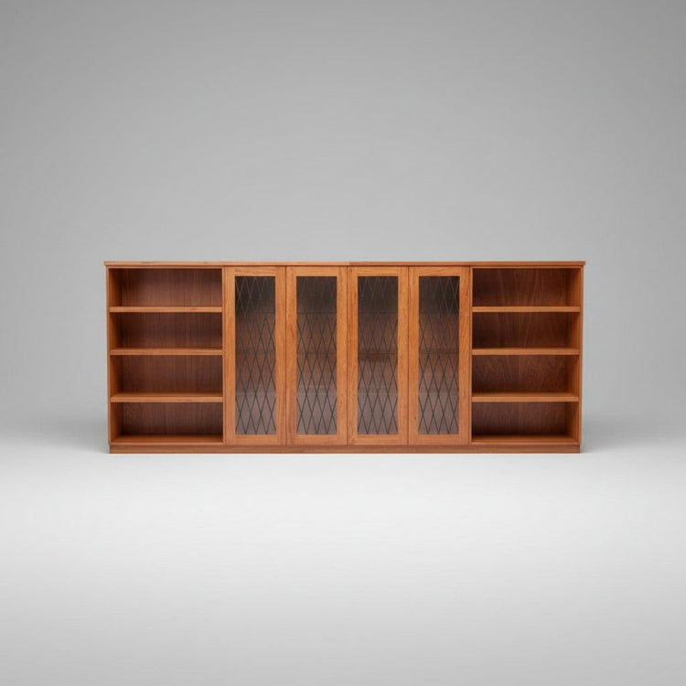 custom redgum wine unit