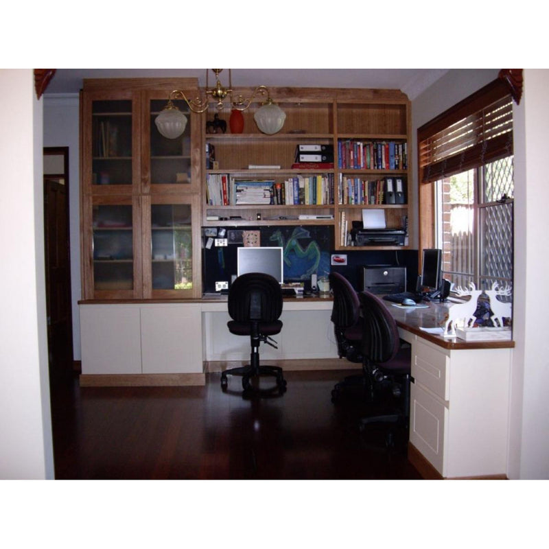 Custom Home Office Work Station-desk-Wildwood Designs Furniture