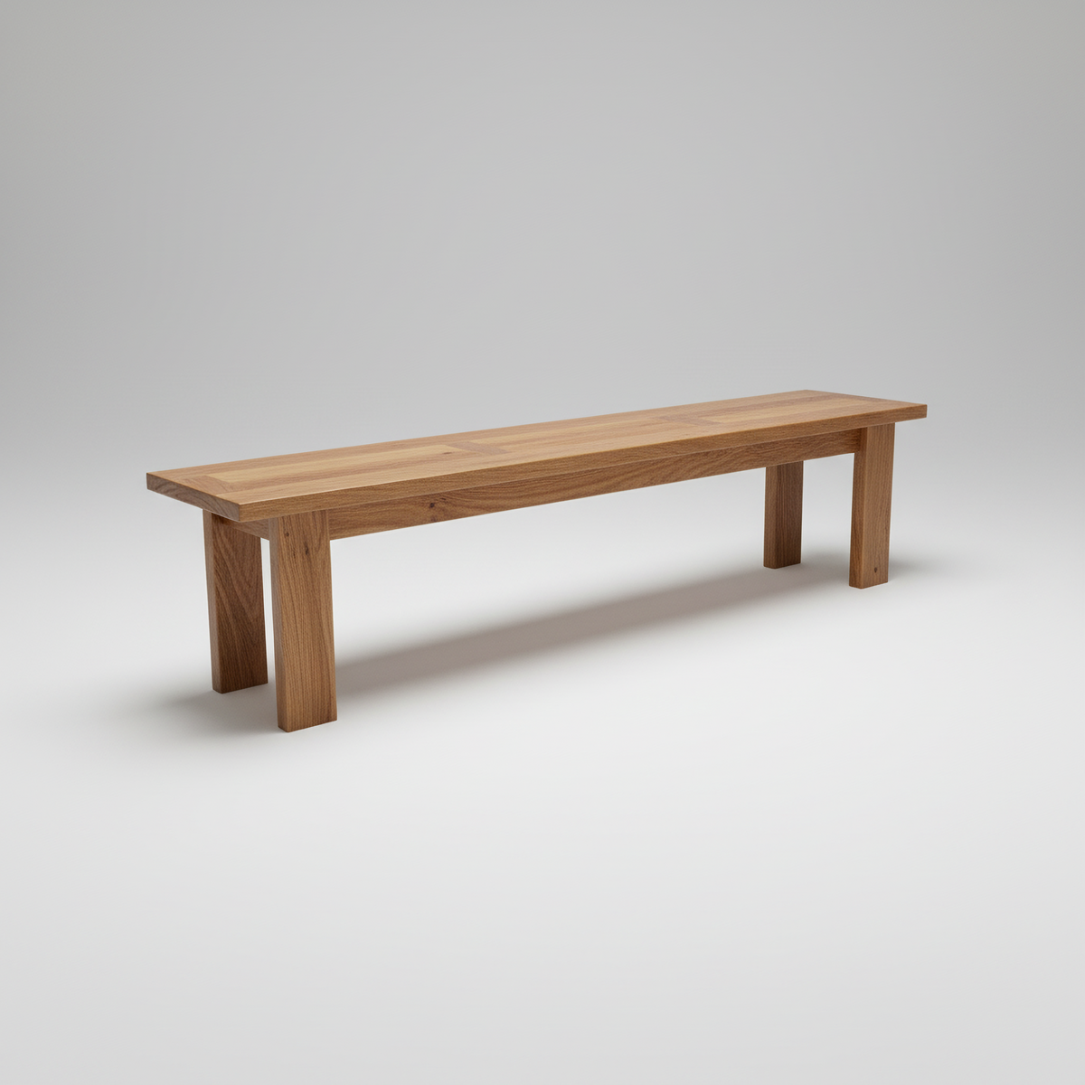 Custom built Blackbutt timber dining bench seat Marrickville