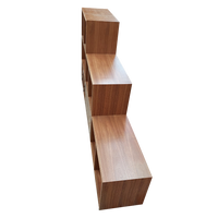 Asymmetrical Step Cube Unit - Custom Design