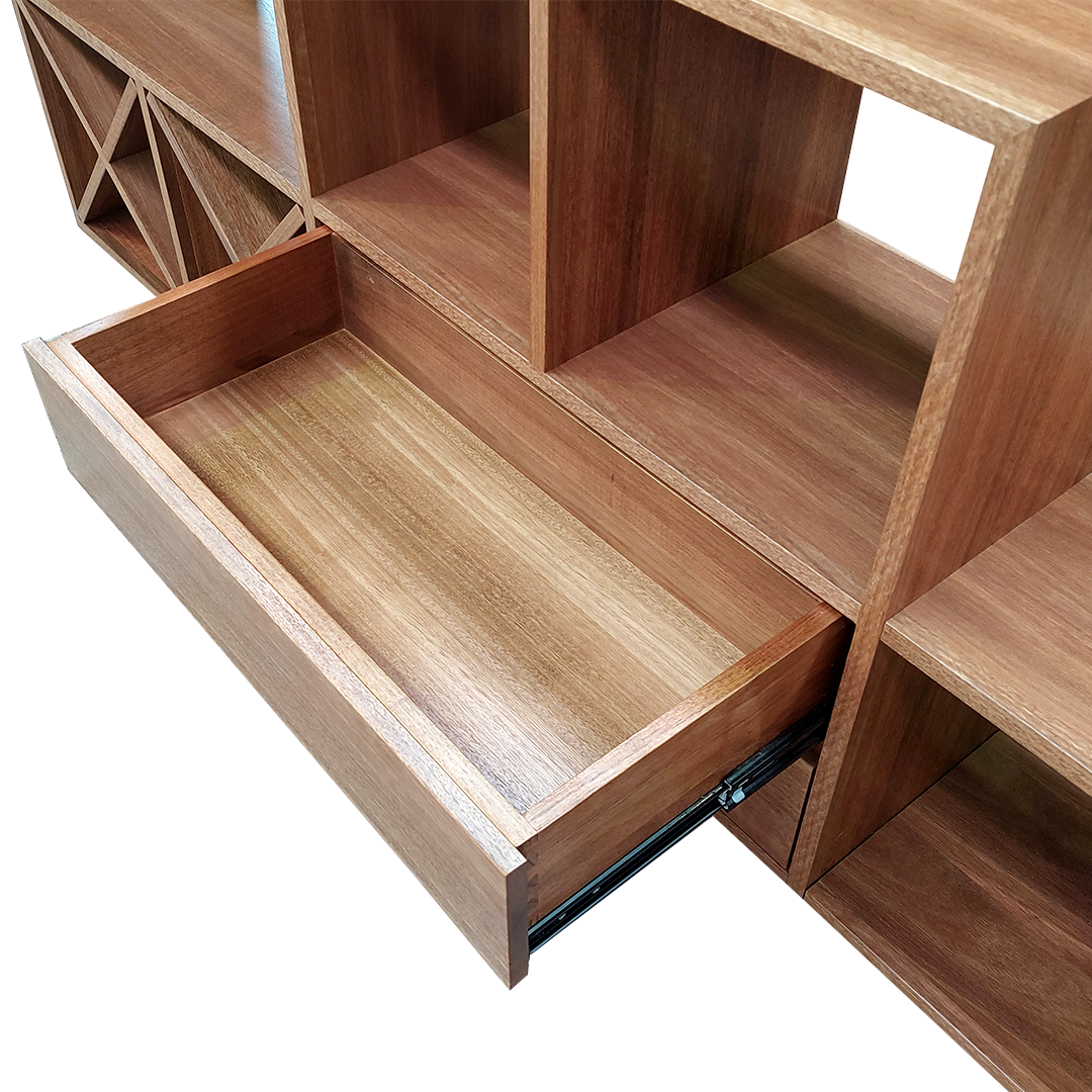 Asymmetrical Step Cube Unit - Custom Design