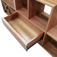Asymmetrical Step Cube Unit - Custom Design