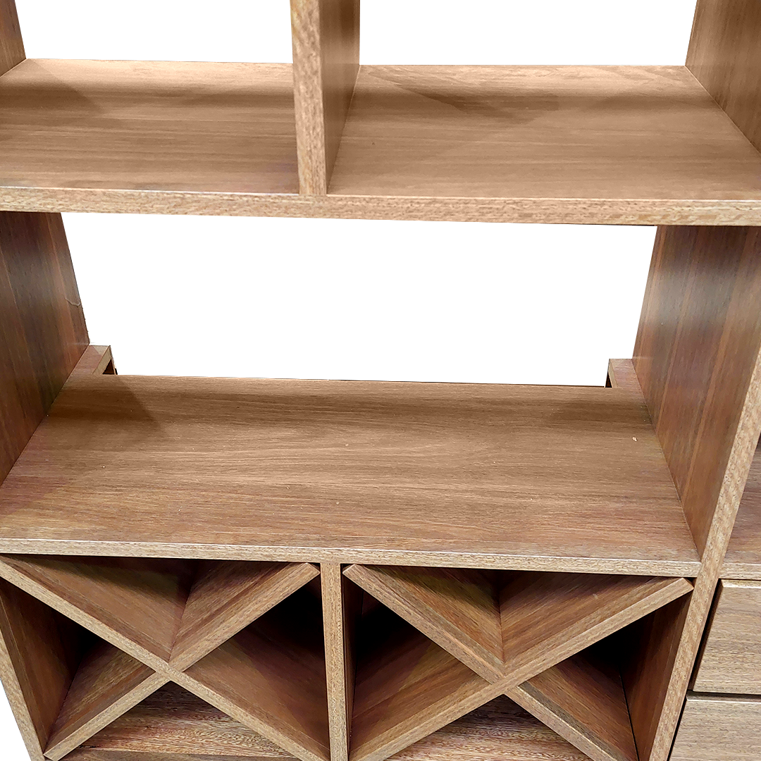 Asymmetrical Step Cube Unit - Custom Design