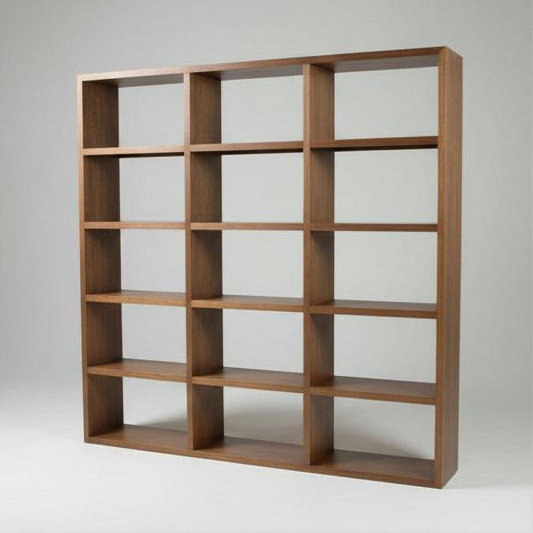 Custom Pigeon Hole Shelving Unit in Spotted Gum