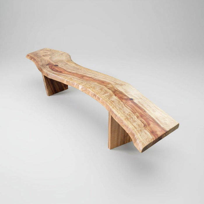 Custom built Blackbutt timber dining bench seat Marrickville
