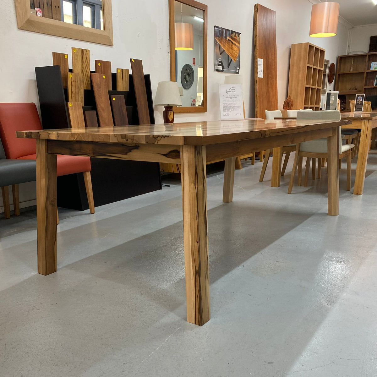 Dining Table - Splay Leg Collection - Tasmanian Blackheart Sassafras
