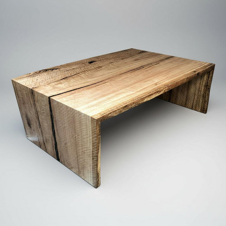 Timber Coffee Table - Live Edge Slab Design