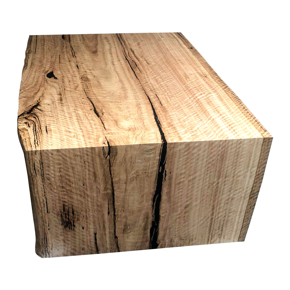 Timber Coffee Table - Live Edge Slab Design
