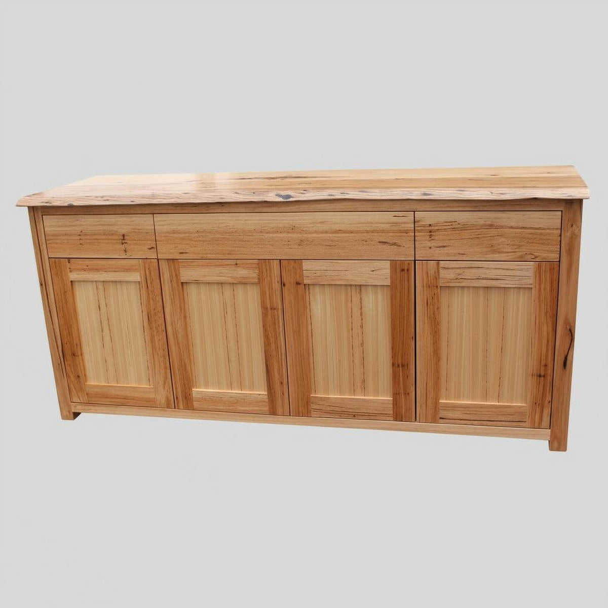 Custom built hardwood buffet cabinet for dining room storage Sydney