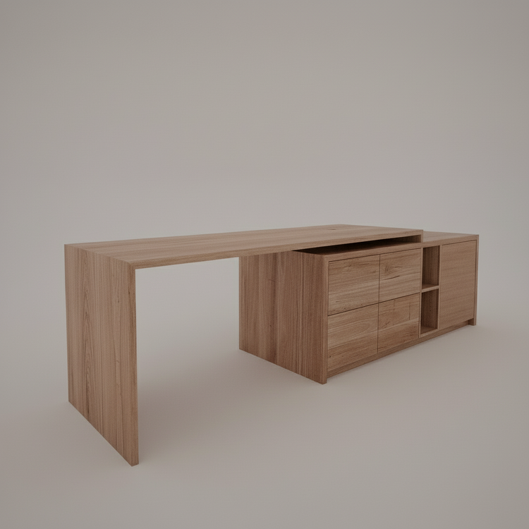 Custom office desk