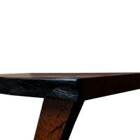 Timber Slab Console Table - Live Edge Design