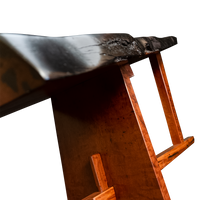 Timber Slab Console Table - Live Edge Design