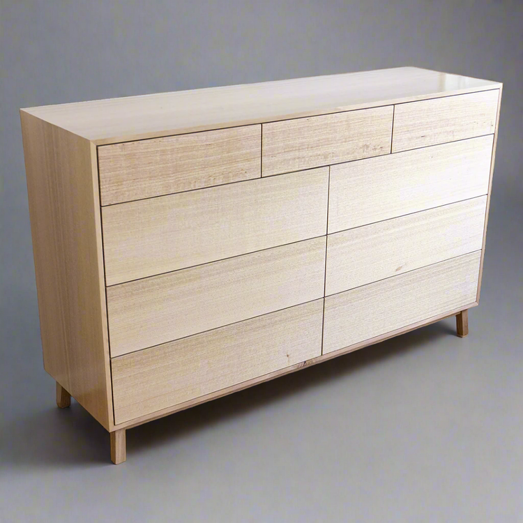 Bespoke 9-Drawer Dresser in Hardwood