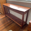Hall Table - Redgum Slab