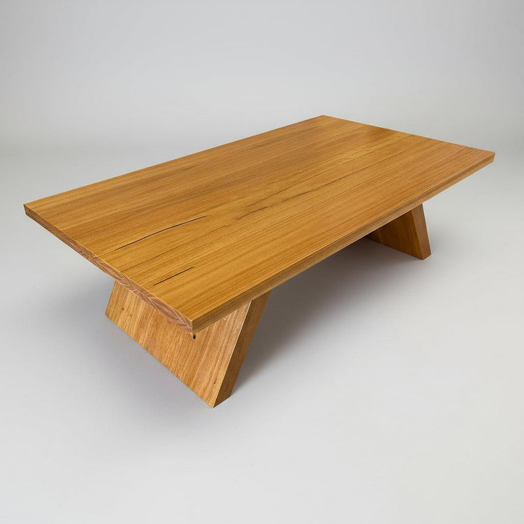 Hardwood Coffee Table - Retro Style