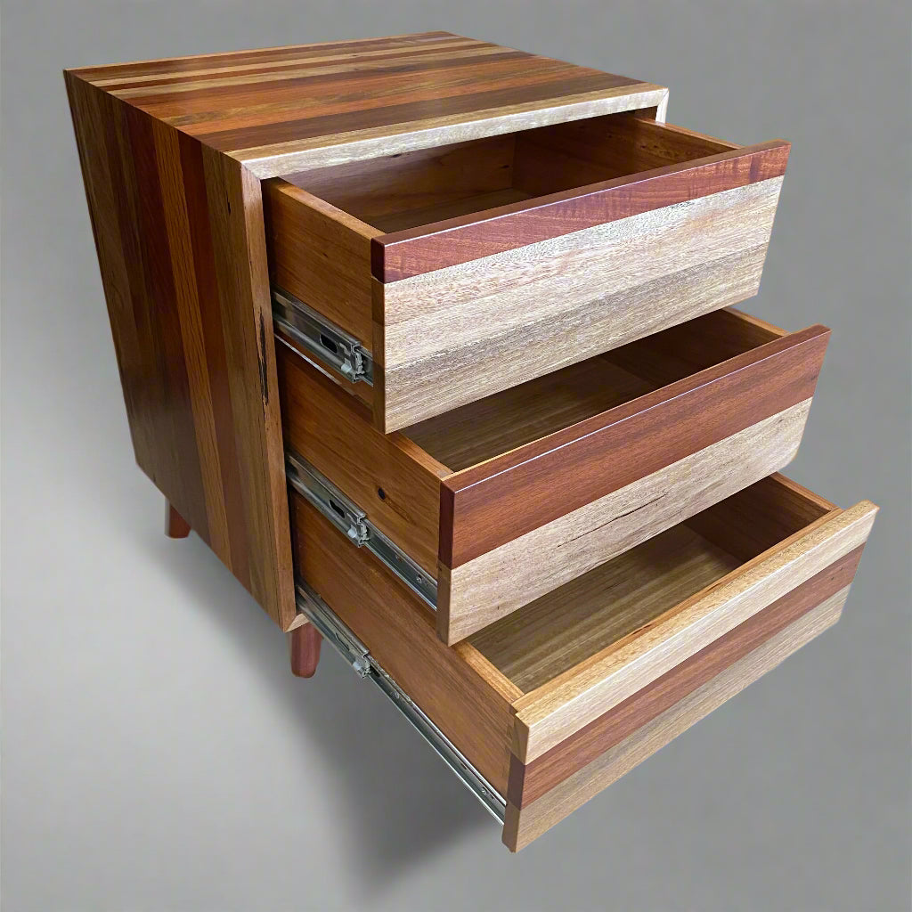Bedside - Oscar Collection - Mixed Timber