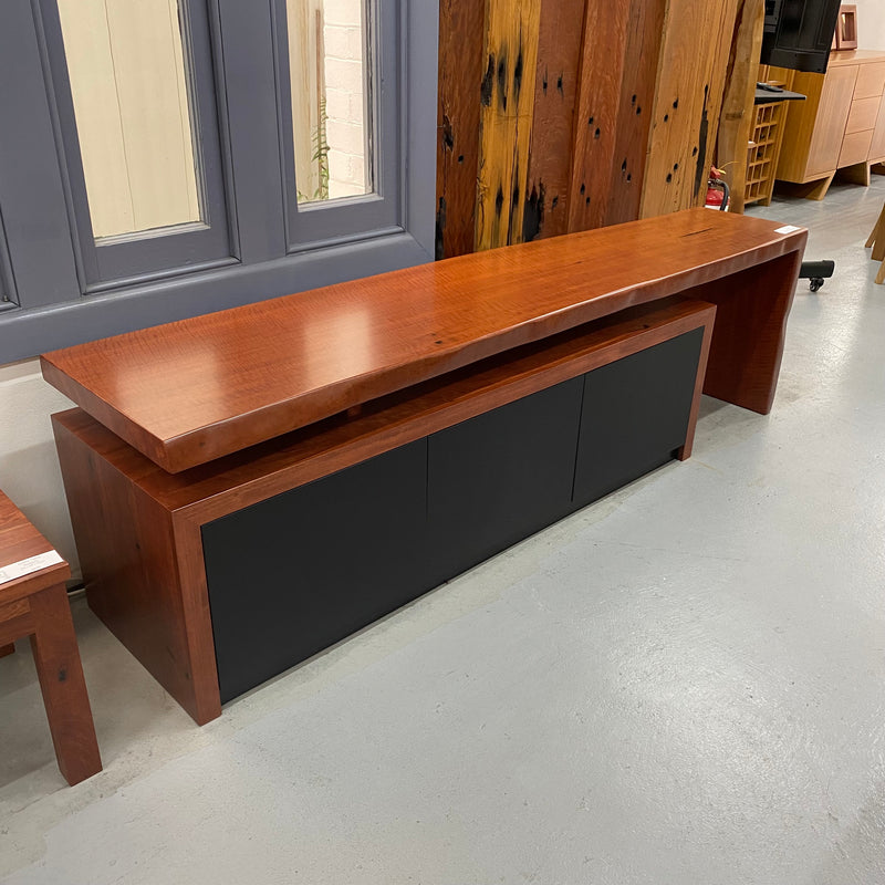 Entertainment Unit - Rhys Collection - Red Gum Slab