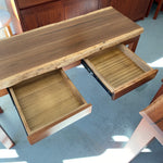 Mixed Timber Henly Hall Table/ Small Desk
