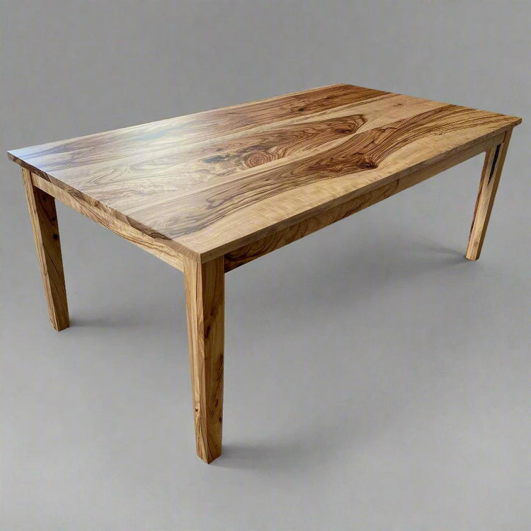 Dining Table - Henly Collection in Camphor Laurel with Tapered Legs