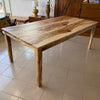 Dining Table - Henly Collection in Camphor Laurel with Tapered Legs