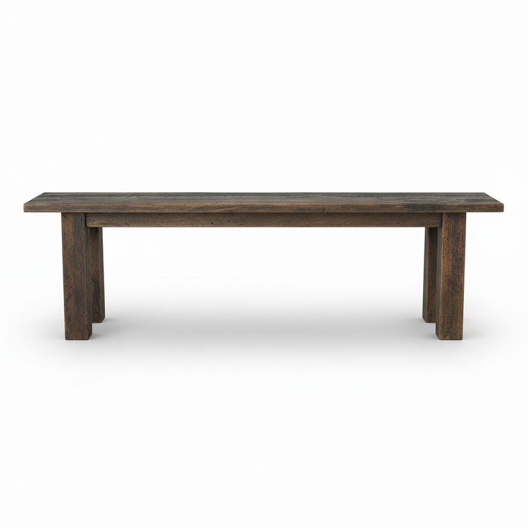 Custom built Blackbutt timber dining bench seat Marrickville