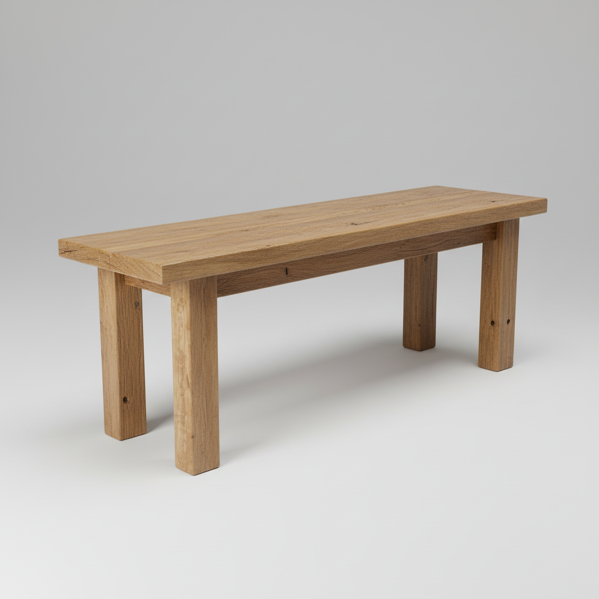 Custom built Blackbutt timber dining bench seat Marrickville