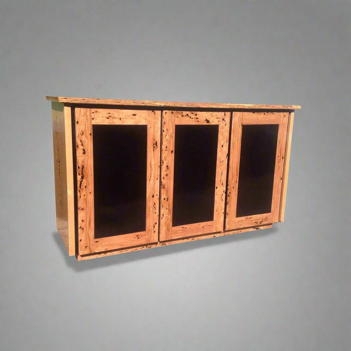 Custom built hardwood buffet cabinet for dining room storage Sydney