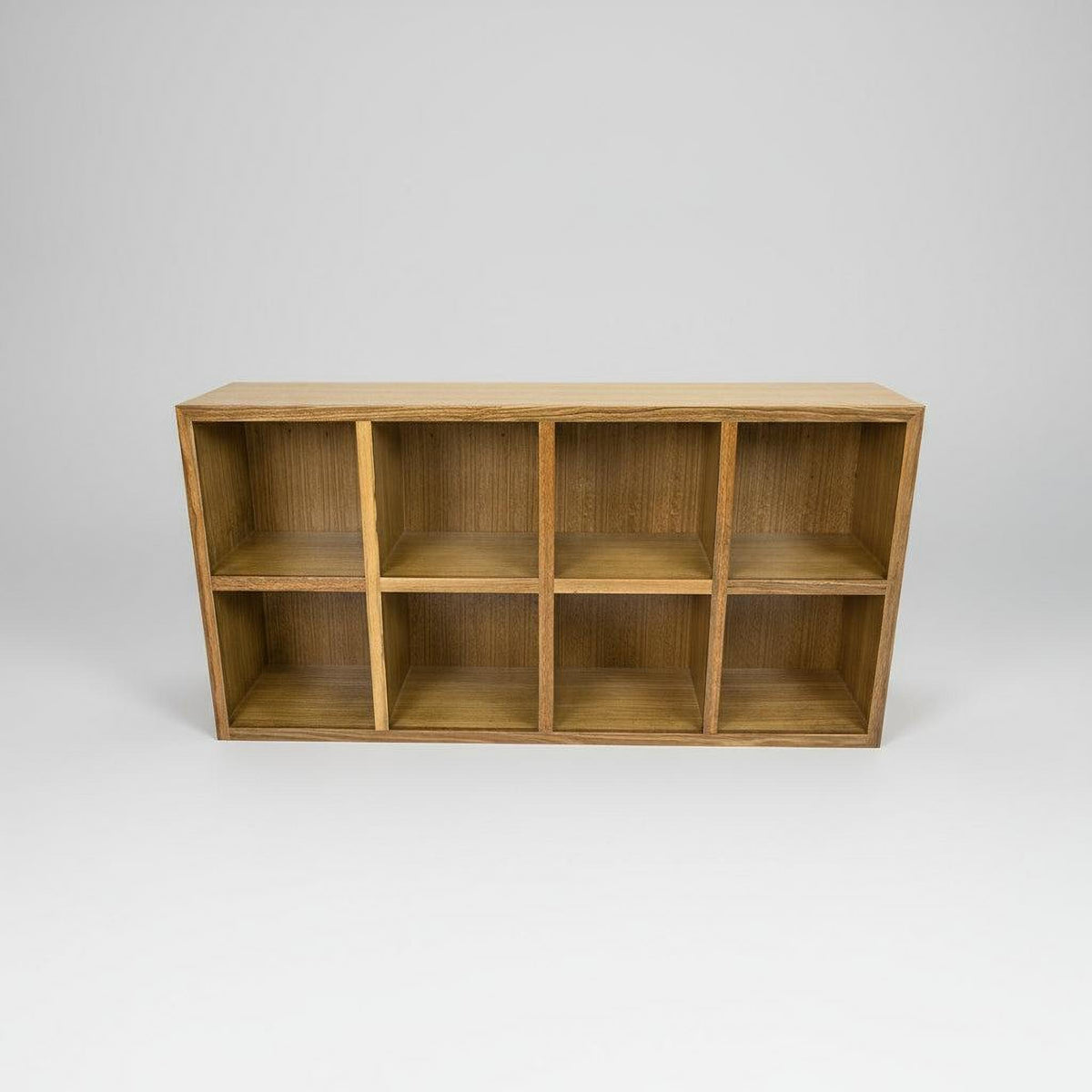 Custom Pigeon Hole Shelving Unit in Spotted Gum