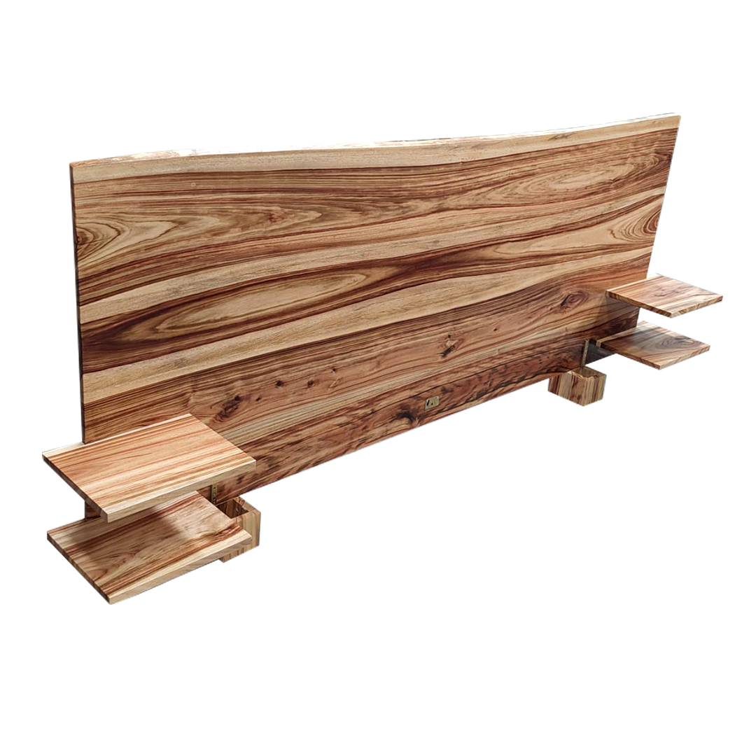 Custom Design - Bedhead with Intergrated Floating Shelves