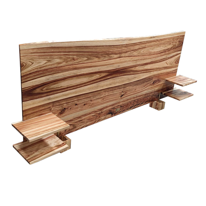 Custom Design - Bedhead with Intergrated Floating Shelves