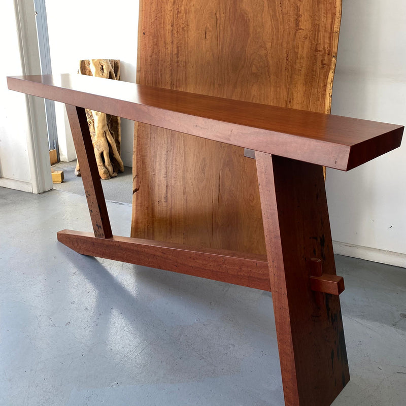 Hall Table - Phoenix Collection - Redgum Fiddleback