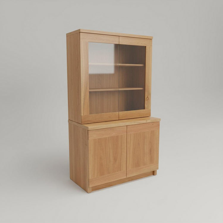 Custom Wooden display cabinet with glass 