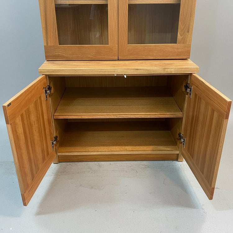 Custom Wooden display cabinet with glass 