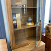 Spotted Gum Display Cabinet/Bookcase