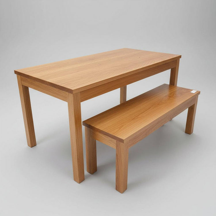 Custom built Blackbutt timber dining bench seat Marrickville