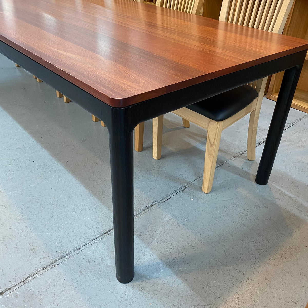 Dining Table - Allegra Collection - Jarrah & American Oak