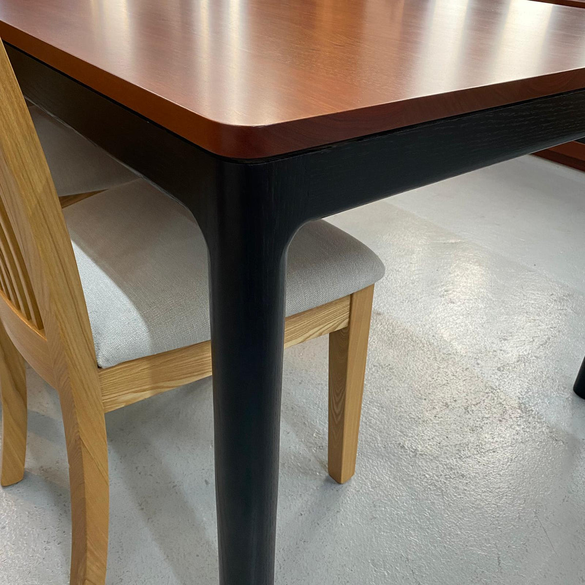 Dining Table - Allegra Collection - Jarrah & American Oak