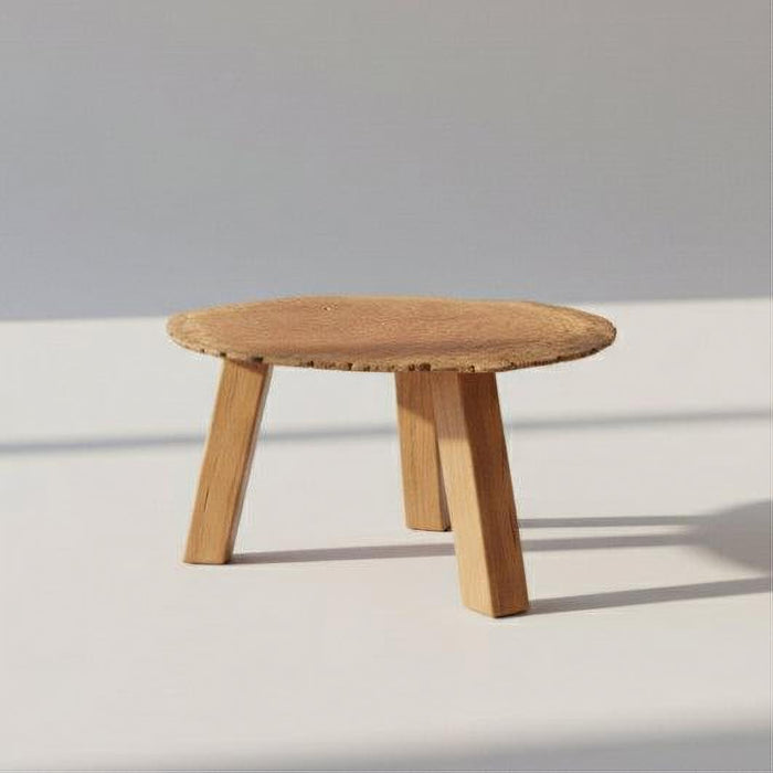 Timber Coffee Table - Live Edge Slab Design